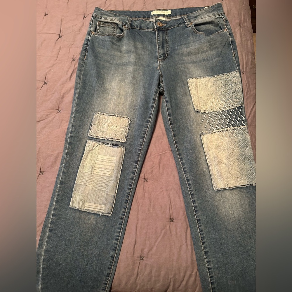Patch Work Jeans - image 2